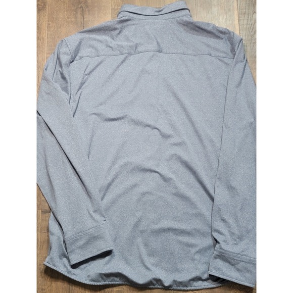 UNTUCKit Perf Tee BD Storm Button Up Shirt XX Large Long Sleeve Regular Fit - Picture 7 of 7